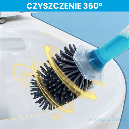 CleanPush - szczotka z dozownikiem na detergent